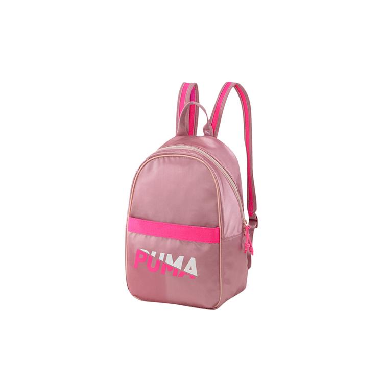 New PUMA Fabric Backpack Women's Pink Purple 077372-02