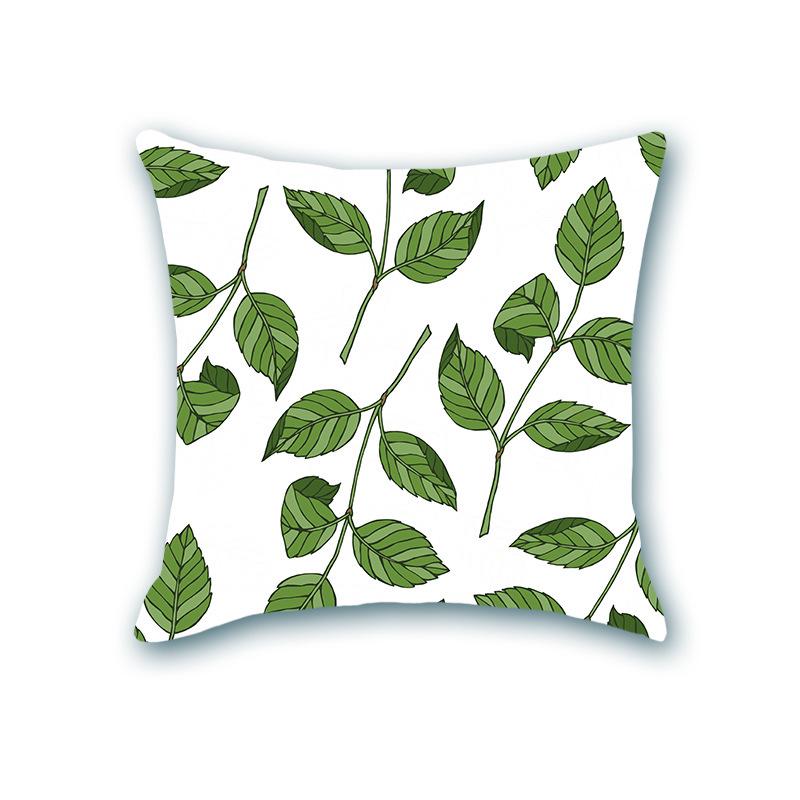 Nordic Floral Soft Pillowcase for Sofa, Office, or Bedside Decor