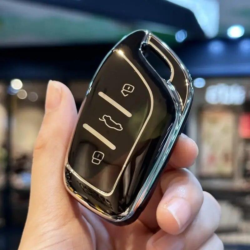 

Автомобильный брелок для ключей, чехол для MG ZS, для MG6 EV EZS HS EHS для Roewe RX5 I5 I6 RX3 RX8 ERX5, аксессуары для ключей