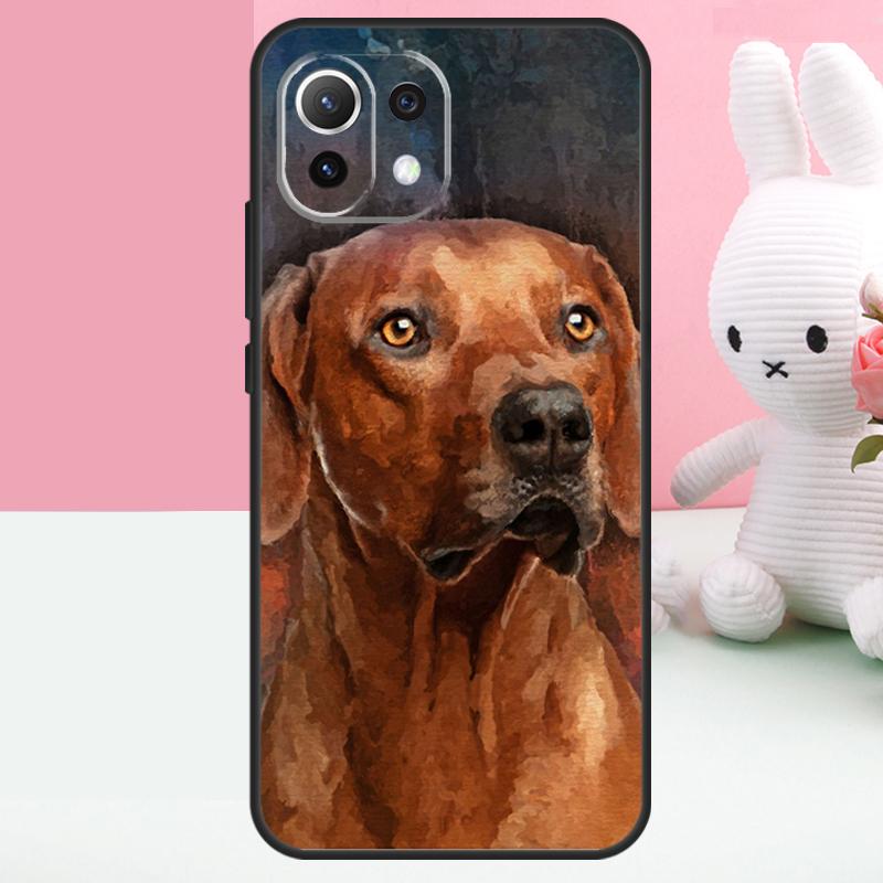 Rhodesian Ridgeback Dog Case For Xiaomi 14 15 Ultra 15T 13T 14T 17 Pro Max POCO F8 Ultra X7 X5 X6 Pro F5 F6 F7 Funda
