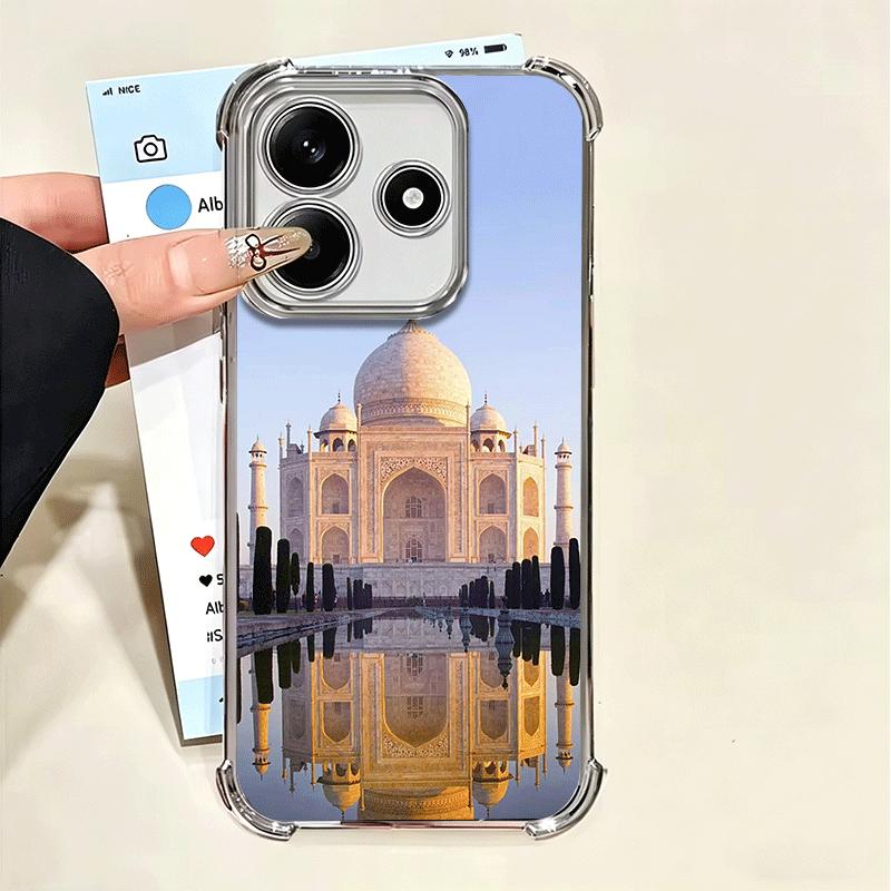 Islam Muslim Mosque Soft Phone Case For Xiaomi Poco X7 X8 Pro Max X6 X5 X3 F8 Ultra F7 M8 M7 M5S Redmi 15C 15A 15 14C 13C 12C 13