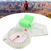 Orienteering Compass Clear Scale ABS Multifunction Thumb Compass With Luminous Point for Adventure C