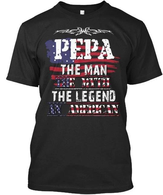 

Pepa-man-myth-legend-an American Premium TTshirt Made in the USA Size S to 5XL S