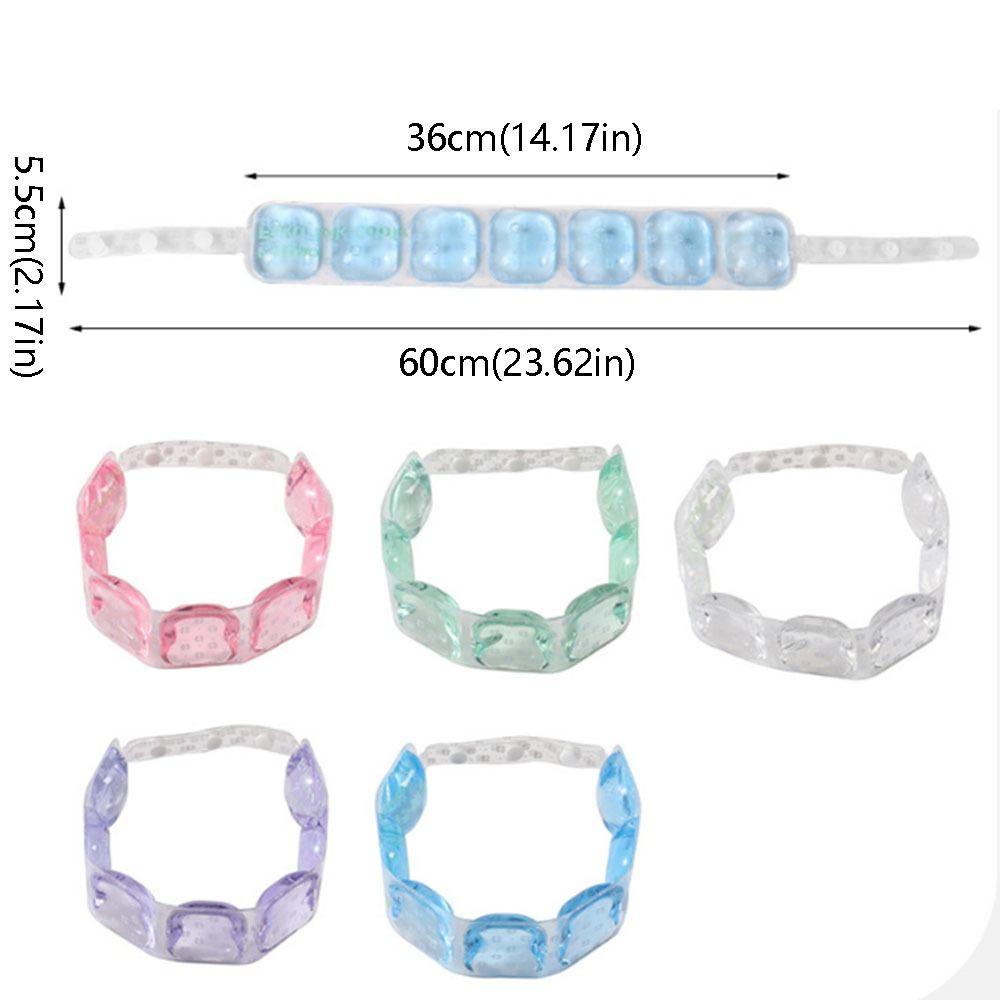 Summer Gadget Neck Cooler Collars 18/28 ℃ Neck Cooling Tube Ice Cushion Pillow Cooling Supplies