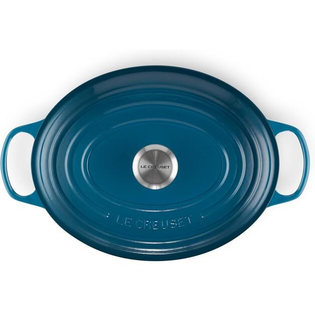 Чугунная жаровня Le Creuset Signature овальная 31 см глубина тил 6,3 л (21178316422430)