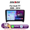 Car Radio For TT MK2 8J 2006 - 2014 Android Multimedia Video Player Navigation GPS Carplay Touch Screen Auto Stereo Intelligent Systems WIFI BT