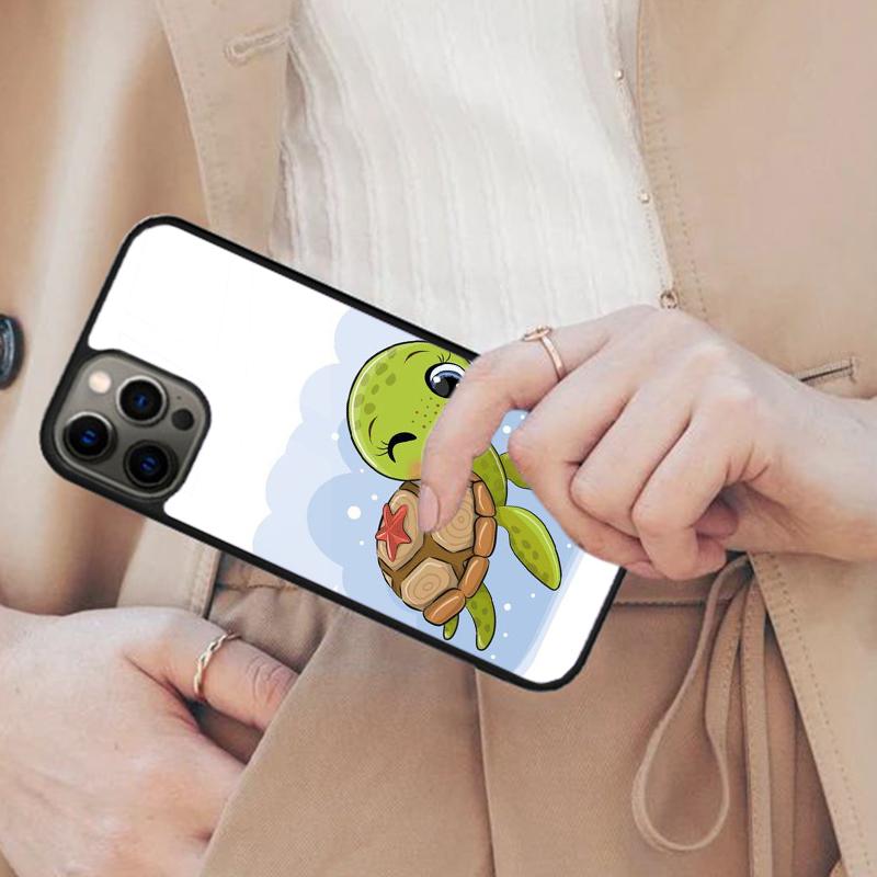 

Cartoon Turtle Magnetic Phone Case For APPLE iPhone 17 Air 16 14 13 12 Pro Max 15 Plus Wireless Charge With MagSafe Cover iPhone 13mini