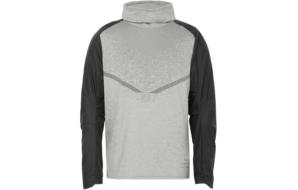 Nike T Shirts Men's Black Gray Color Turtleneck Moderate Straight Fit DM4629-010