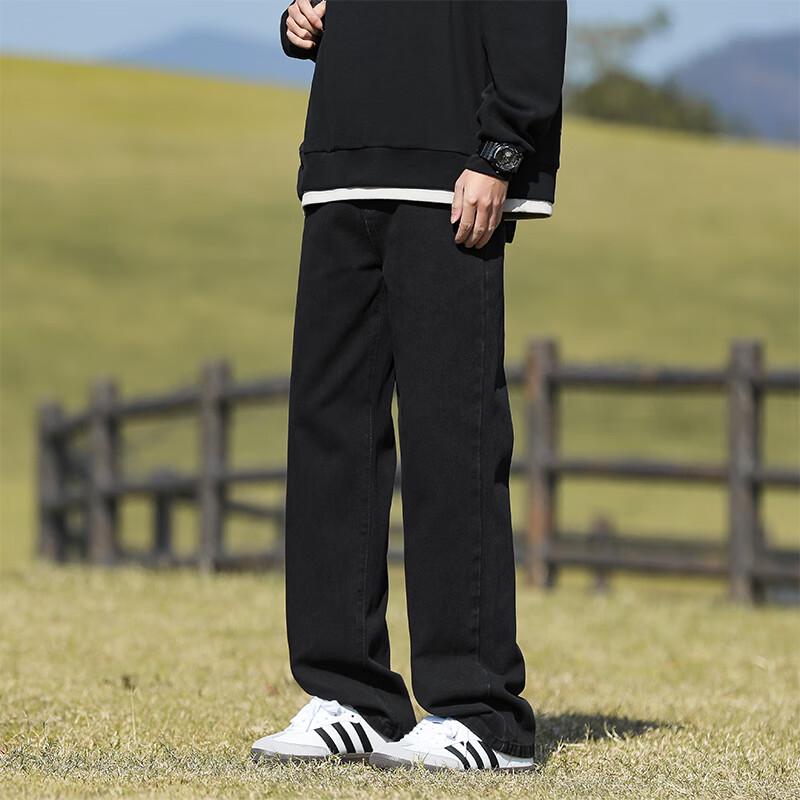 Men's American Style Casual Straight Leg Jeans 7J43