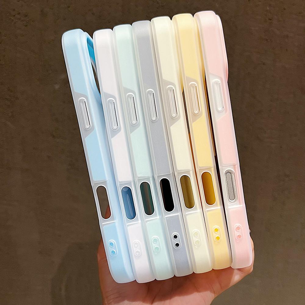 Funda de Lujo Candy Magsafe Carga Inalámbrica Mate para iPhone 17 Pro Max 17 Pro 17 Air 17 Magnética Protección Fundas Bumper Cubierta