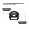 Portable Racing Wheel Attachment Featuring Not Slip Design & Responsive Action Button Suitable for Console Gaming