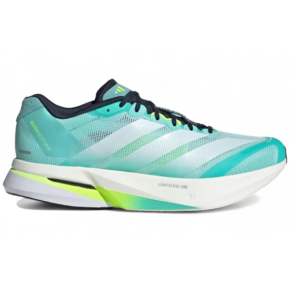 

Кроссовки adidas Adizero Boston 13 Flash Aqua White Lucid Lemon(JS4445) 38