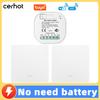 Battery-free, Waterproof, Self-powered Smart Switch; Wireless and Adhesive, Remote Control for Easy Household Use.