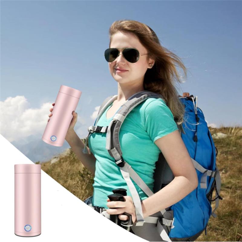 AD23-3 In 1 Mini Electric Kettle 304 Stainless Steel Food Grade Fast Boil And Auto Shut Off Heating Mug EU Plug For Tea Coffee M