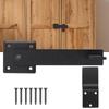 Basement Door Flip Latch Barn Door Fence Gate Latch Lock Double Gate Lock Lock Fence Gate Flip Latch Reversible