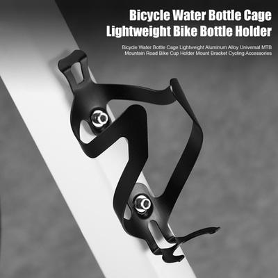 Cykeltaske Vandflaskeholder Letvægts Aluminiumsaloy Universal MTB Mountain Road Cykel Kopholder Monteringsbeslag Cykeltilbehør