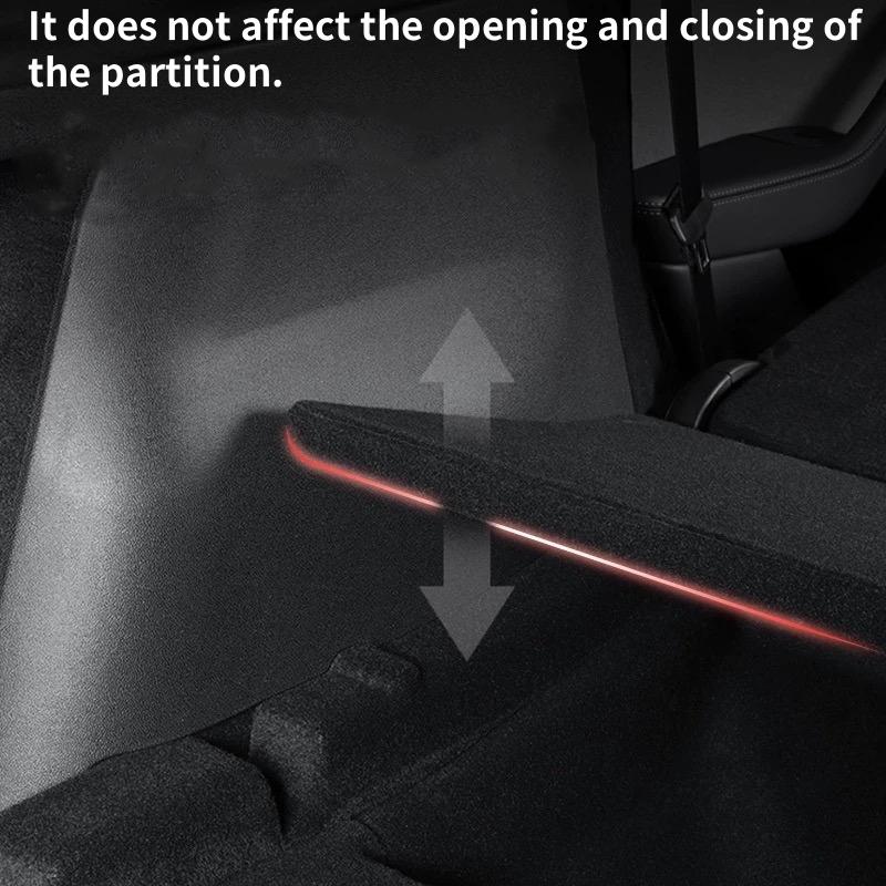 For Tesla Model Y Launch 2025 Juniper Rear Trunk Side Anti-Kick Pad Full Coverage Protection Cover TPE Car Interior Accessories