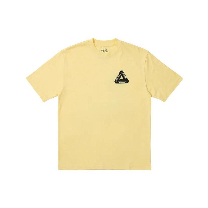 Palace Tri Twister T-Shirt Mellow Yellow Unisex Tops P24TS222
