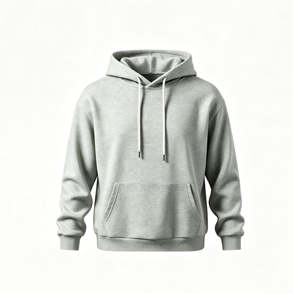 Men's Spring/Autumn Basic Solid Color Hoodie! Heavyweight Cotton Drawstring Kangaroo Pocket Loose-Fit Hoodie, Multi-Color Versatile Casual Top
