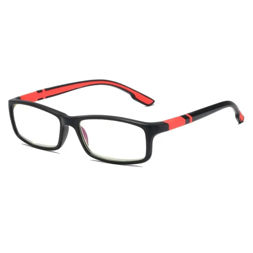 Unisex Sports TR90 Reading Glasses Blue Light Blocking Presbyopia Eyeglasses Men Women Hyperopia Optical Eyewear Glasses+100+400