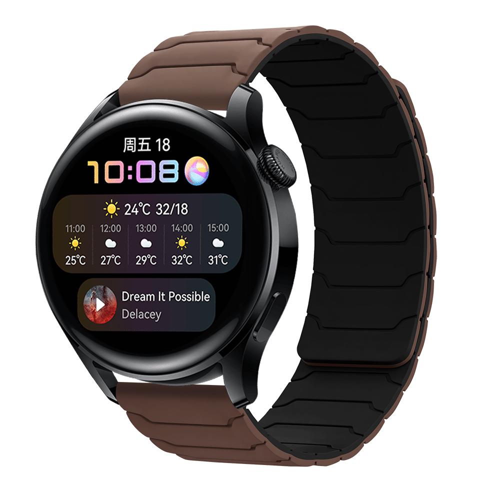 20mm 22mm 18mm Silicone Magnetic Loop Strap for Samsung Galaxy Watch 7/6/5 Active 2 Amazfit Bracelet HUAWEI Watch GT 2e 3 Band