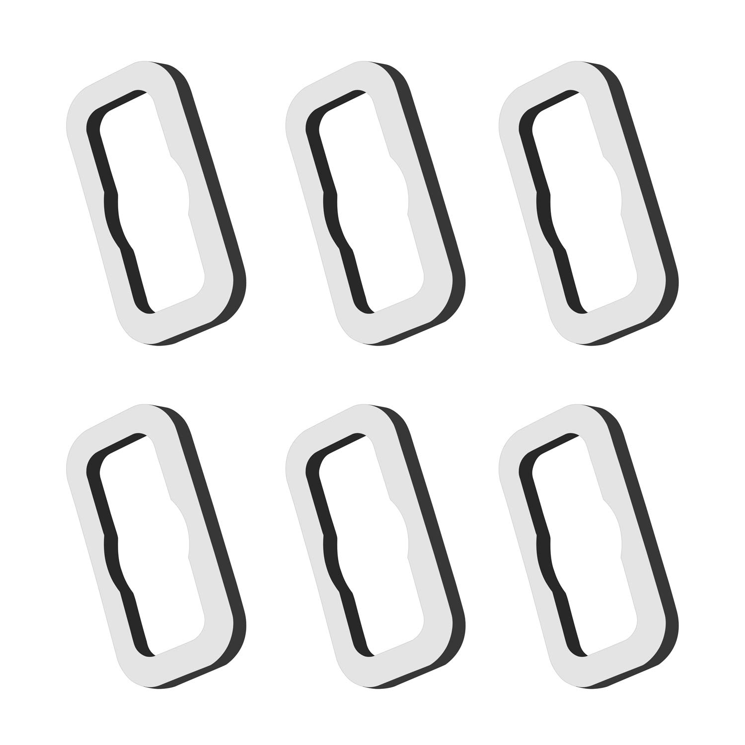 

RUXIFEY Roof Cab Marker Light Gasket Running Lamp Seal for 2003-2009 Hummer H2