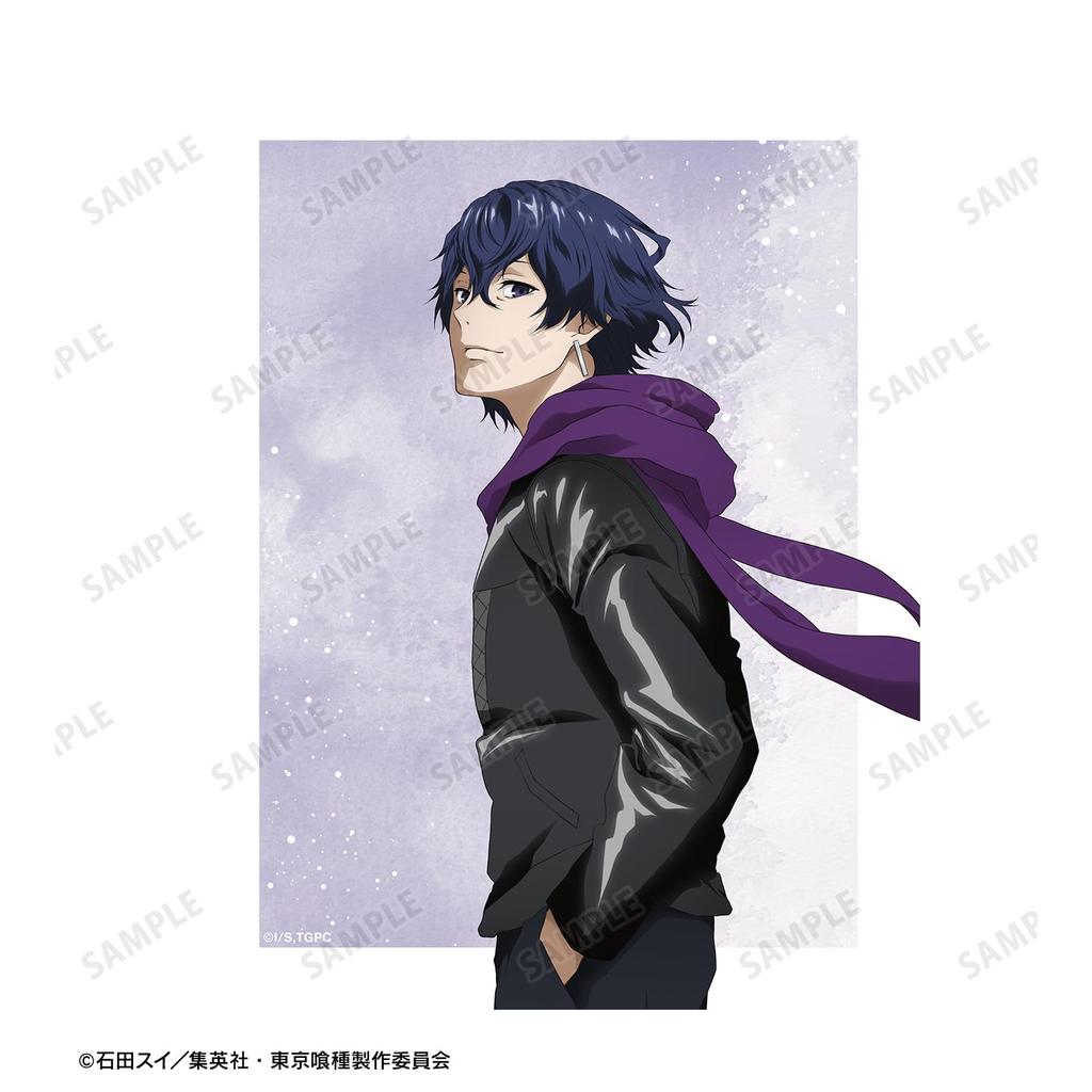 TV Anime Original Illustration of Ayato Kirishima Ayumi Canvas Board "Tokyo Ghoul" Ver.