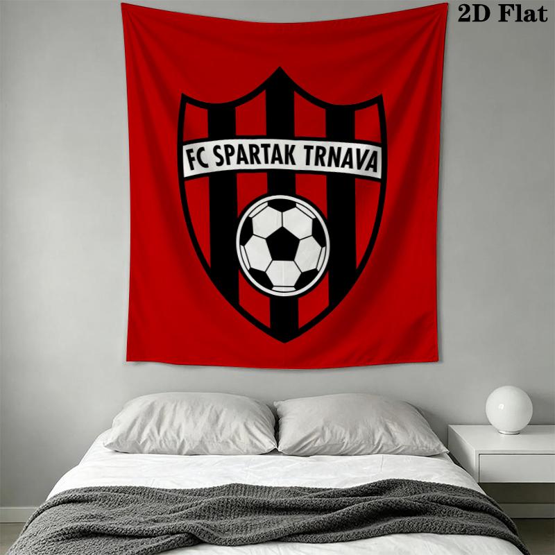 FC Spartak 1 Wandkleed Esthetisch Wandkleed Bedrukt Stof Deken Decoratieve Wandkleden voor Slaapkamer Woonkamer Huisdecoratie