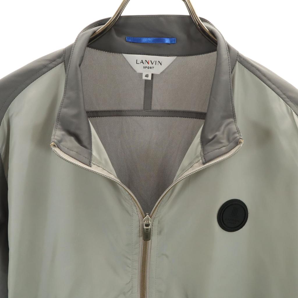 LANVIN SPORT Windbreaker 40 Gray Jacket Men's Used