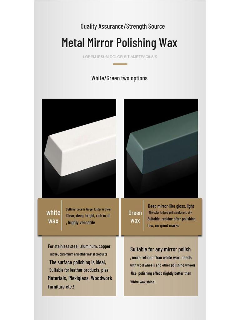 Jade Marble & Metal Polishing Wax Paste for Mirror Finish