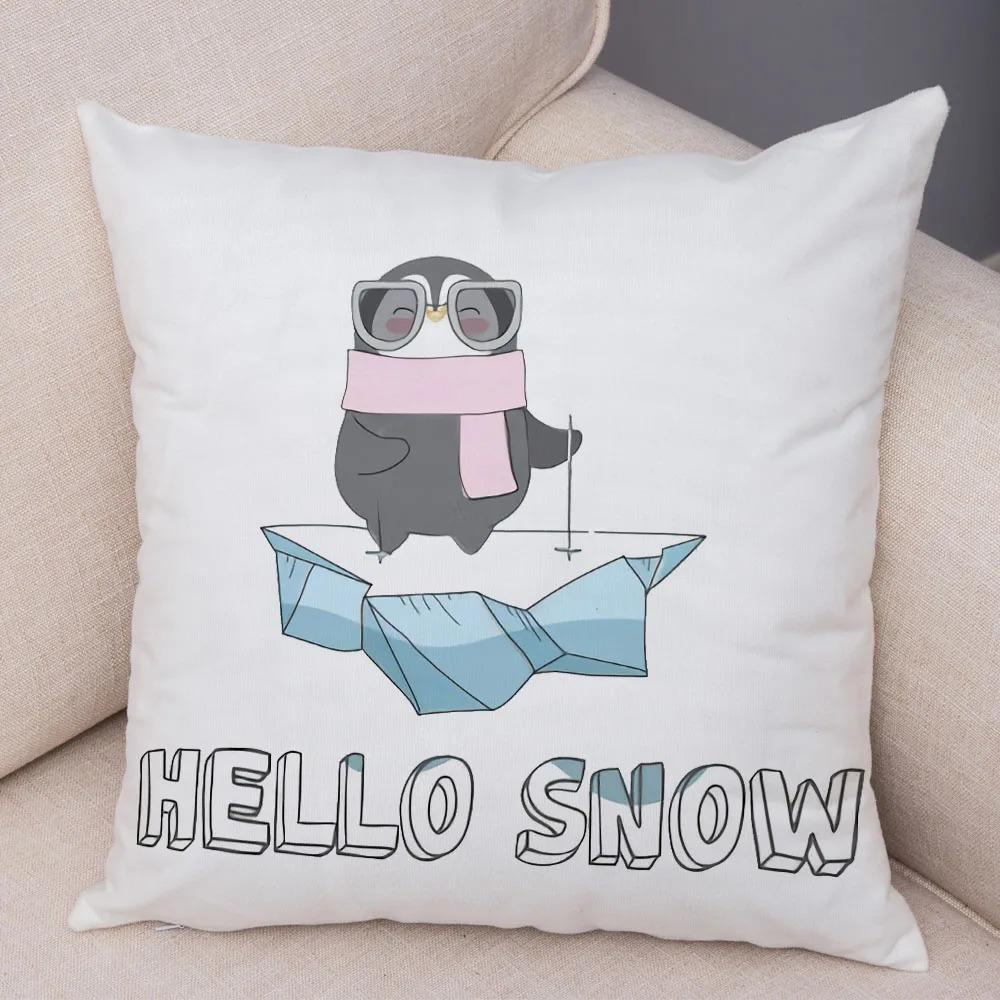 Cartoon Giraffe Monkey Decorative Pillowcase Office Living Room Car Ornaments Home Pillowcase