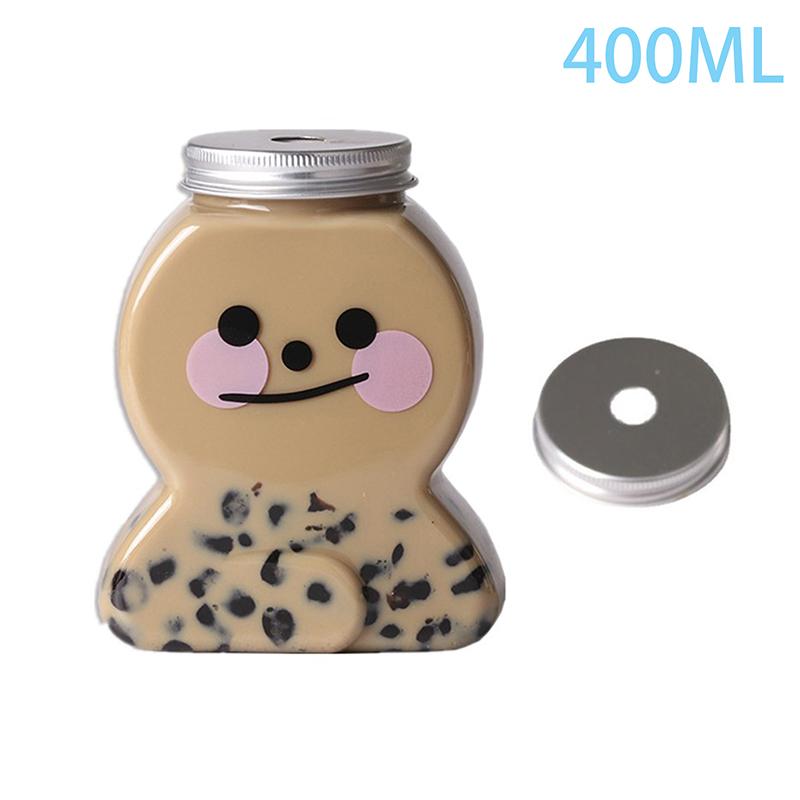 

Мультяшные бутылки для воды для молока, чая, кофе, сока, портативная питьевая чашка для дома, прозрачная бутылка для сока, не содержит бисфенол-А