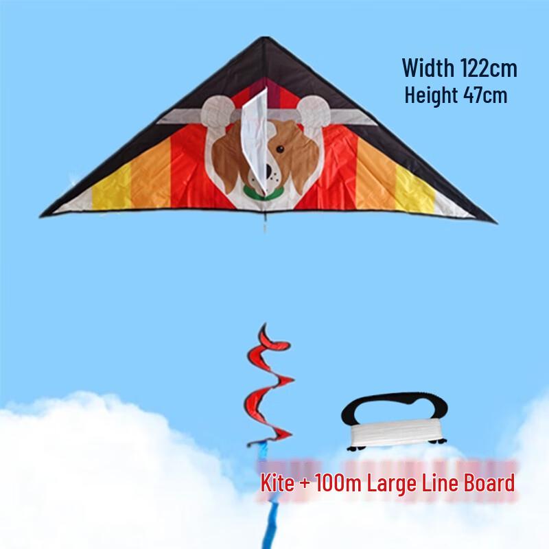 WEZHO Spiral Tail Flame Delta Kite