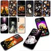 for Apple iPhone 16 15 14 Plus 13 12 Mini 17 Pro Max + ProMax 16E Air 15+ Cover Case Little Ghost With H-Halloweens Pumpkin