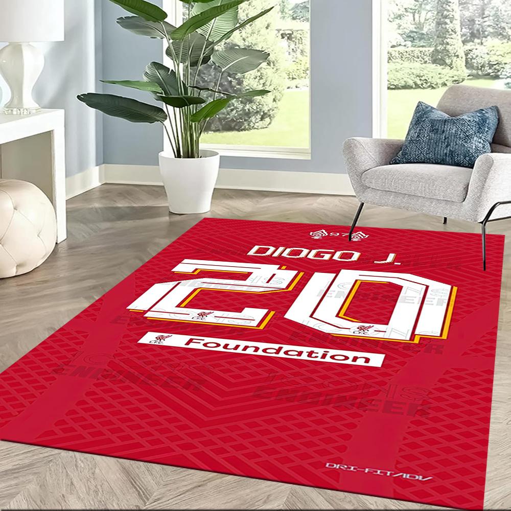 Liverpool Football Club Carpet Design For Living Rooms Outdoor Decorate Room Foyer Antislip Carpet Anime Office Decor Birthdaychristmas Gift