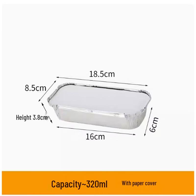 Grill-Takeaway-Aluminiumfolienbehälter