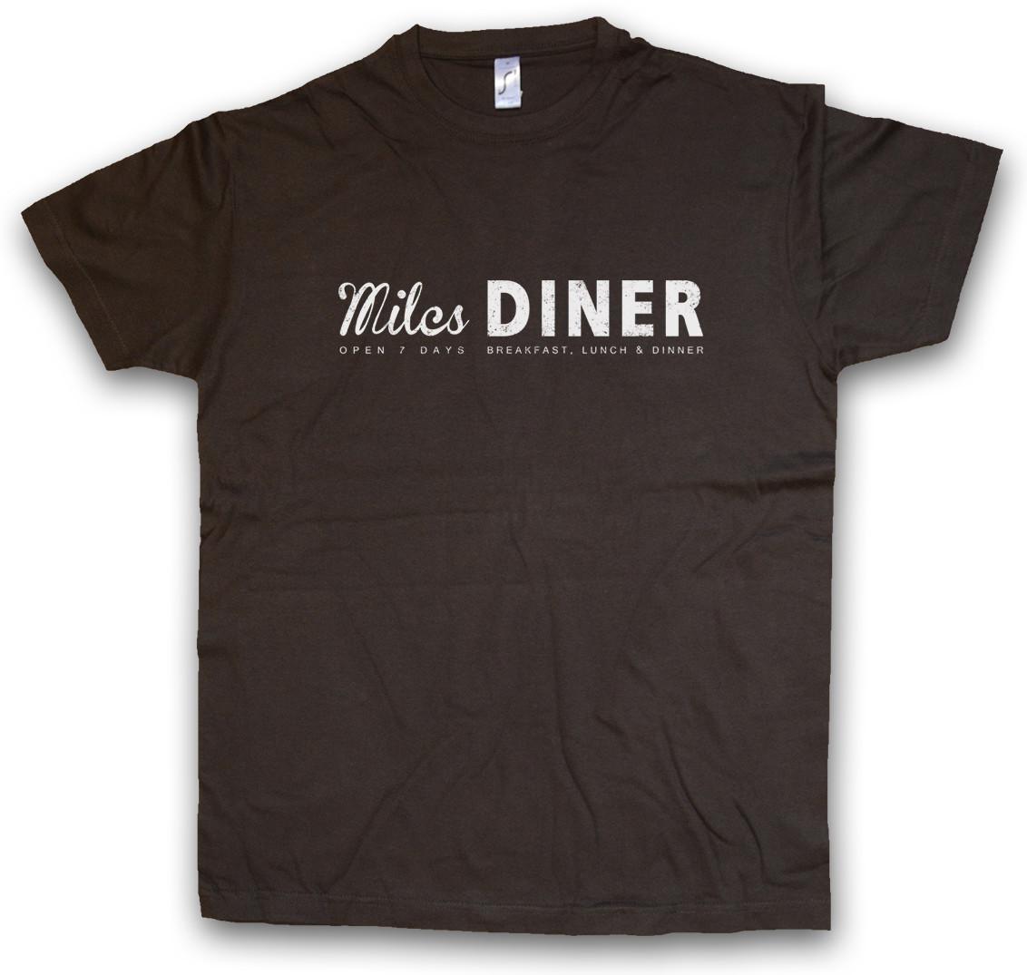 

MILES DINER T-Shirt Mens Womens Tees Top Banshee Restaurant Lucas Series Anastasia Hood Kai Logo 3XL