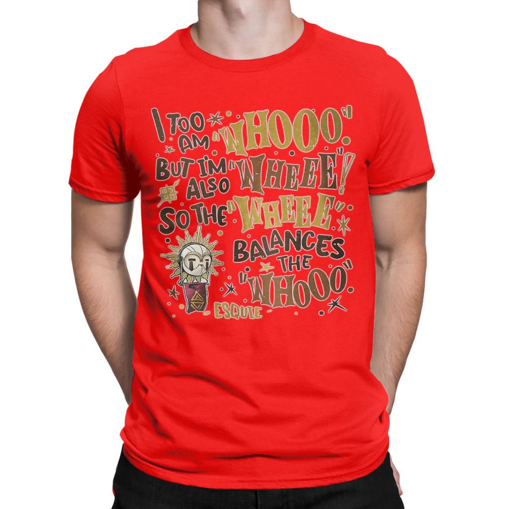 Mens Esquie Clair Obscur Expedition 33 Whooo Wheee Game TShirt Y2K Fashion ShortSleeve Crew Neck Printed TShirt Soft Cotton
