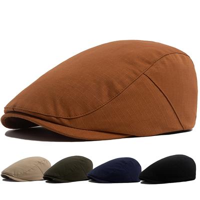 Forward Hat Korean Version Versatile Beret Men's Fashion Color Cap