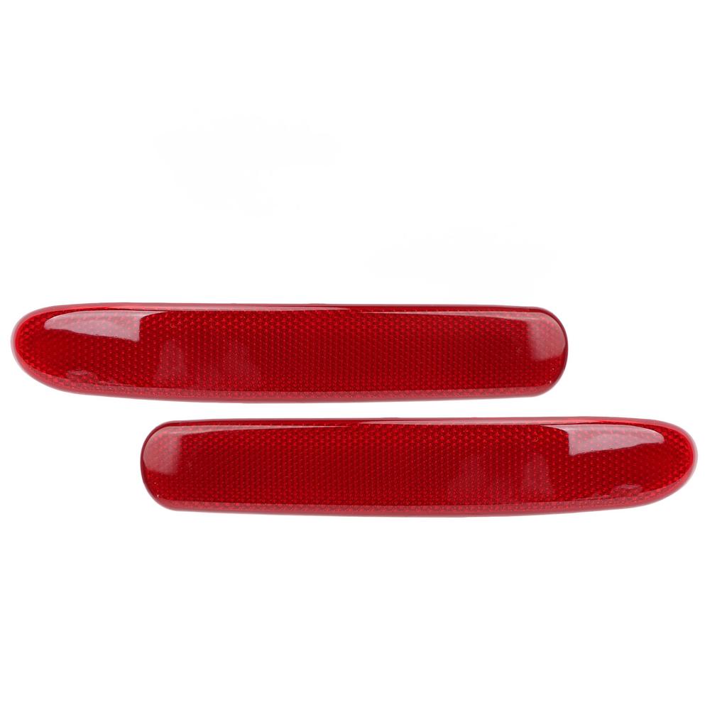 Rear Bumper Trim Reflector Rear Bumper Reflector Increased Safety Unique Decorative Effect for Clubman R55 2008 to 2014
