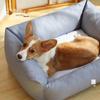 Four Seasons Washable Dog Bed: Bite-Resistant, Moisture-Proof, Warm for Small Pets