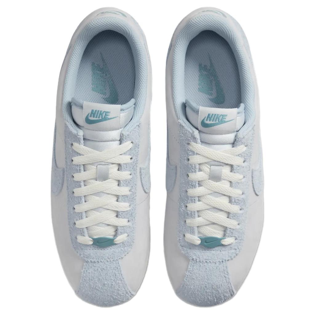 Nike Cortez Comfortable Versatile Non-Slip Durable Low-Top Casual Running Shoes Women sneaker Gray Blue HQ1500-043