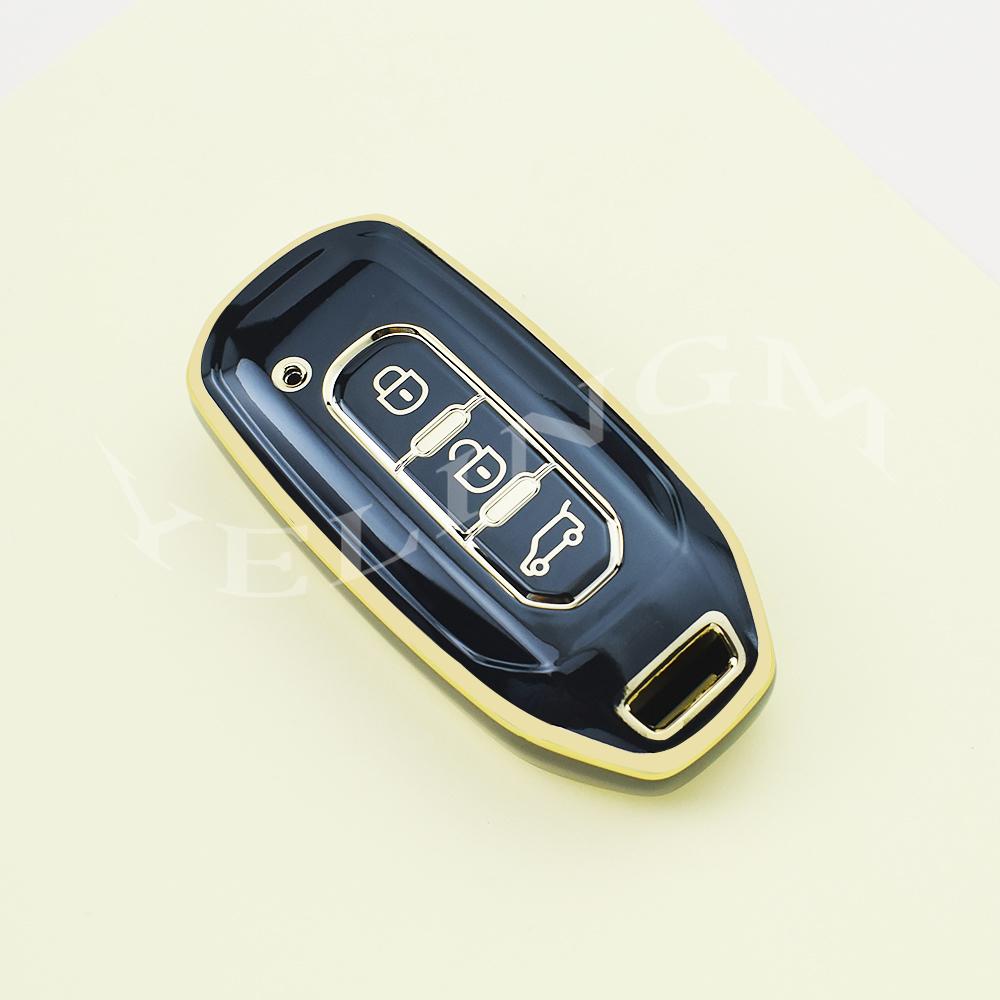 Shell Fob Tpu For Ford Territory Ev Protector Car Smart Remote Key Cover Case Bag Holder Accessories