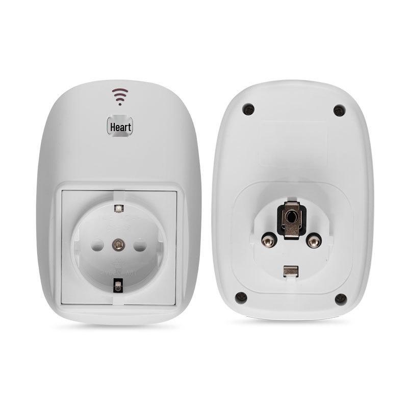 Wireless WiFi Zigbee Smart Socket - European, American, French Standards, Plastic Shell