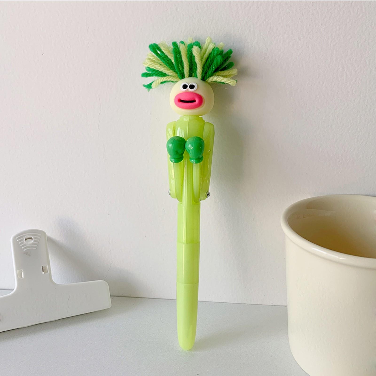 

Шариковая ручка, ручка для плавного письма, интерактивная боксерская ручка, ручка для плавного письма, забавная ручка для снятия стресса, подходит для домашнего обучения, 1 мл One Size зелёный