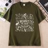 Funny Respect The Locals Cryptid T Shirt Bigfoot Tee Funny Graphic Tees Unisex Unisex Summer Loose Round Neck Printed T Shirts