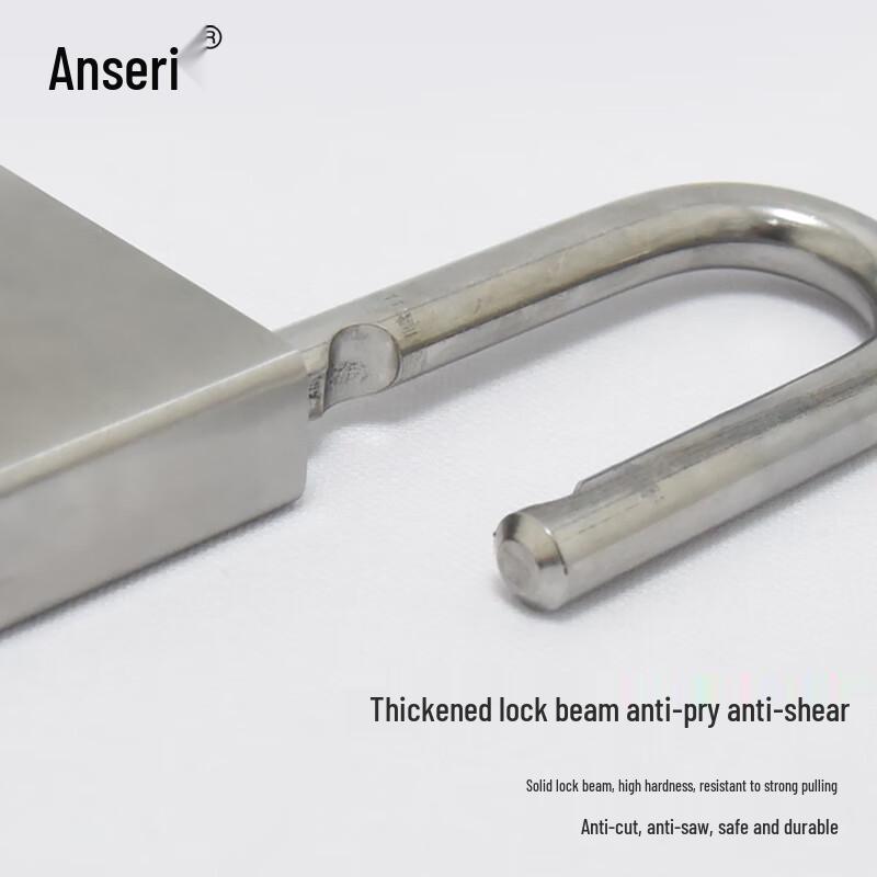 Ancairui Stainless Steel Waterproof & Rustproof Padlock