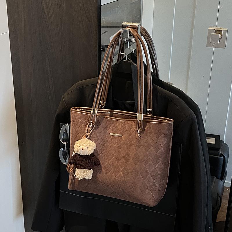 Women's Bag 2025 New Large-capacity Student Class Commuter Bag Versatile Portable Tote Bag Underarm Shoulder Bag
