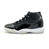 CT8012-011 Nike Air Jordan 11 Jubilee Nero Trasparente Bianco Argento Metallico