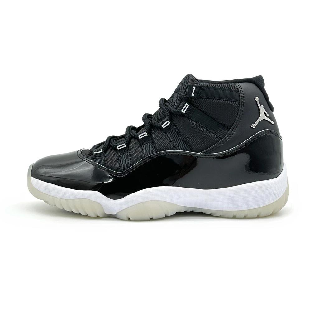 CT8012-011 Nike Air Jordan 11 Jubilee Nero Trasparente Bianco Argento Metallico